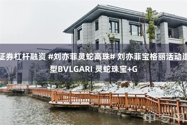 证券杠杆融资 #刘亦菲灵蛇高珠# 刘亦菲宝格丽活动造型BVLGARI 灵蛇珠宝+G